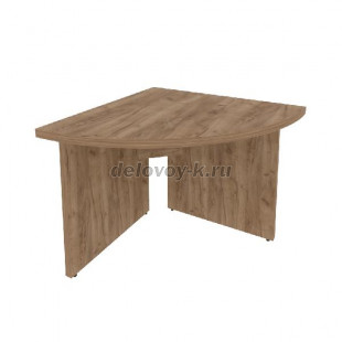 Угловой модуль переговорного стола левый (левое направление текстуры на столе) KPR-4 (L) рис1