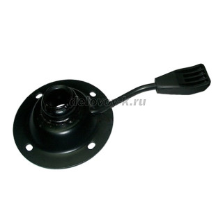 Пиастра круглая усиленная 08 2,5 мм 83*83 мм рис1