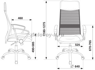 Кресло руководителя Бюрократ CH-600SL рис2