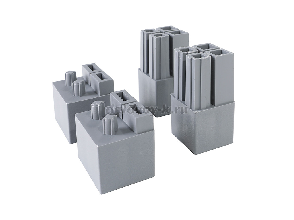 Комплект пластиковых опор ML 4 шт. (40x44x32)*4 фото 4