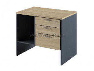 Тумба приставная "Греденция" с нишей под сб I-292 Антрацит рис1