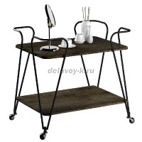 Стол сервировочный Эстер черный дуб маррон__h_1000 рис1