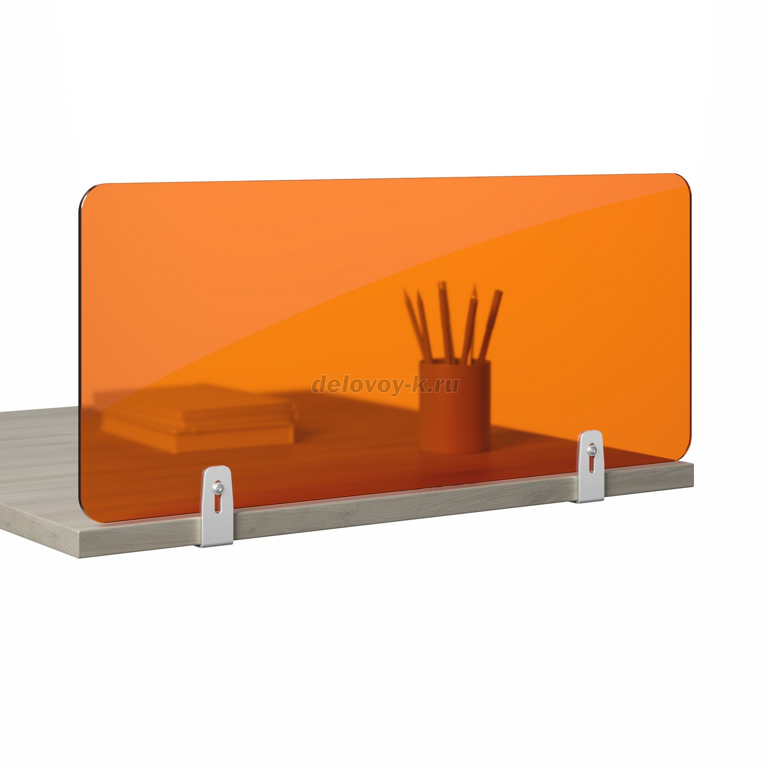 9БР-3.170.1 Барьер оргстекло, боковой  (700*3*400) фото