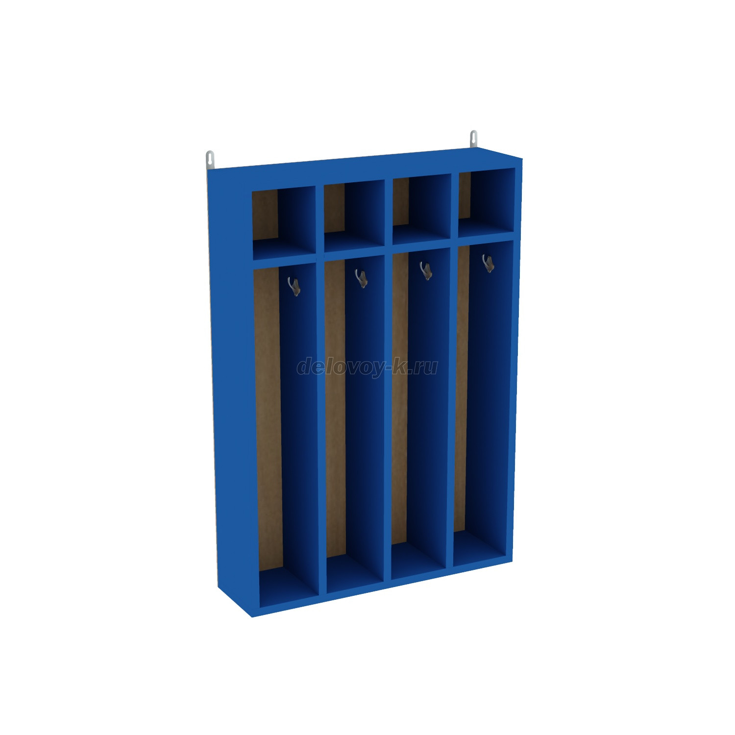 Шкаф для полотенец навесной четырехсекционный ШДП-03 565*160*800 фото