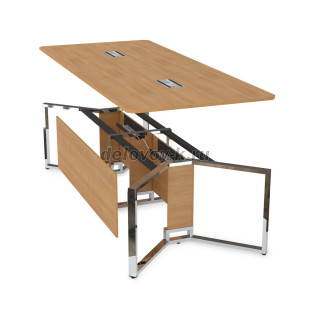 16СКК.122 Стол-квадрат бенч, конечный модуль (1200*1200*750) рис5