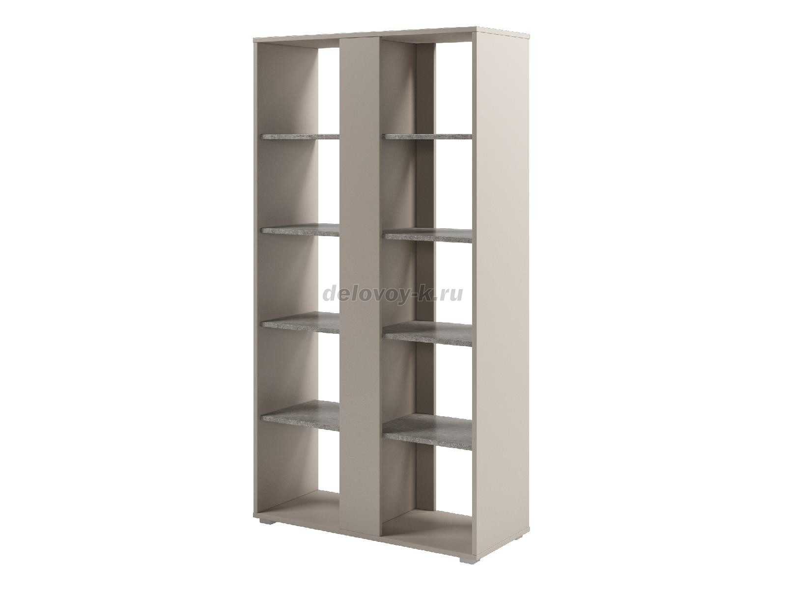 D-74 Стеллаж с планкой высокий открытый фото