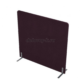 011.МПО.1414 Акустическая мобильная перегородка на стационарных опорах 1400*450*1400 рис1