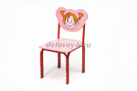 Стул детский регулируемый  Кузя  (00-1) РКр Пеппи рис1