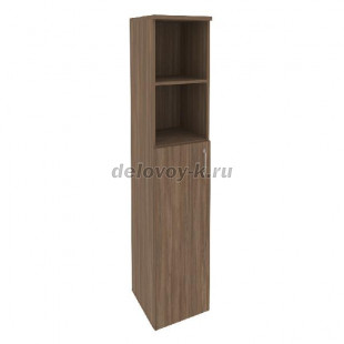 Шкаф высокий узкий левый (1 средний фасад ЛДСП)  400*420*1977 O.SU-1.6(L) рис1