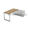 НСТП-О.975 Стол рабочий, прямолинейный три опоры, правый (1800*700*750)|