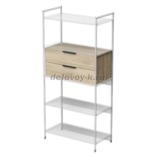 10ВКЯ.800 Модуль с выдвижными ящиками 800 для стеллажа (758*380*358) рис1