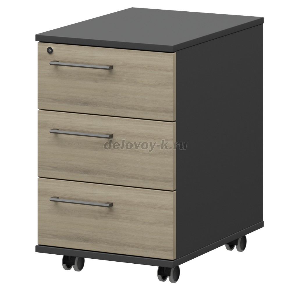 KZT-61 R Тумба мобильная/подвесная правая 416х568х588/648 фото