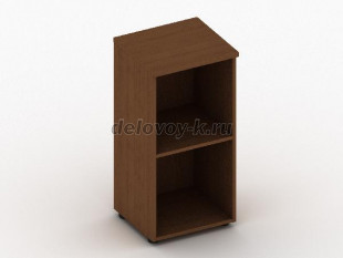 Стеллаж узкий низкий 400х370х840 ПР-25 рис1