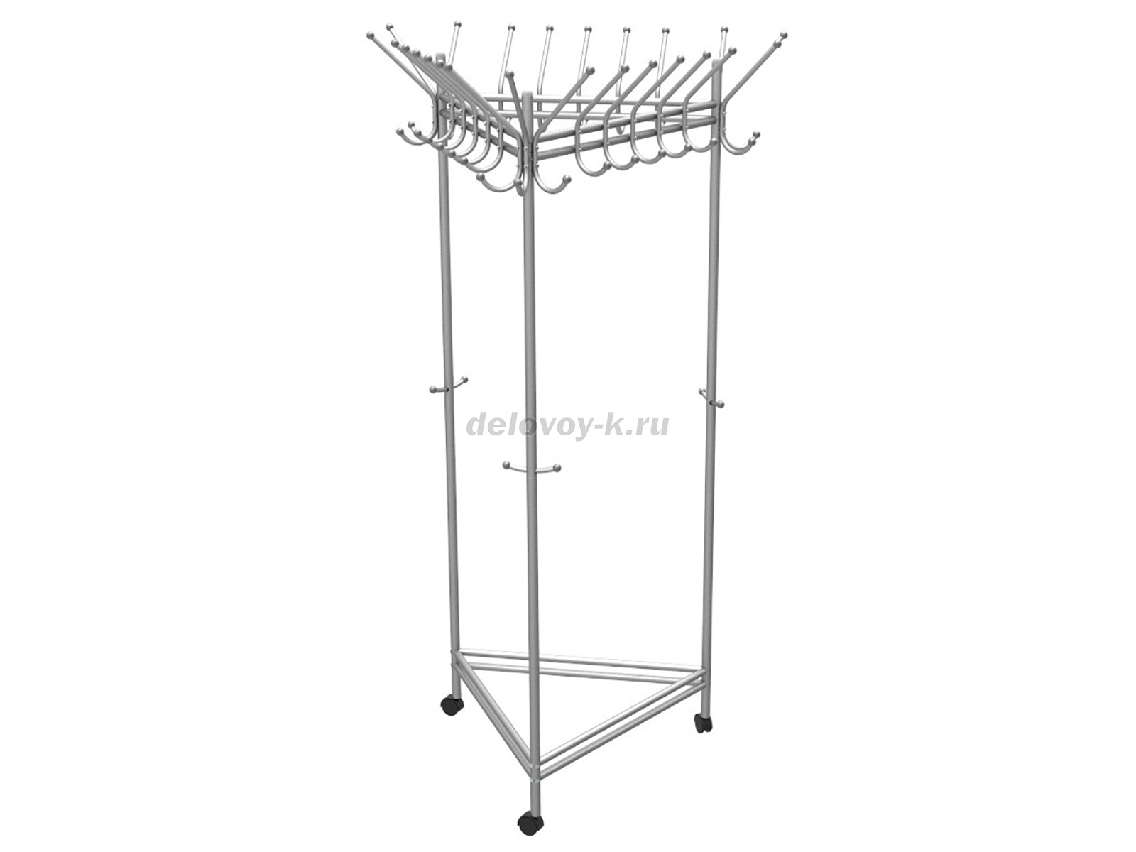Вешалка напольная на колесах Пико 21 фото