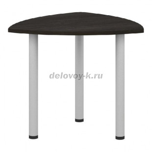 Стол для заседаний V-100 в комплекте с опорами эллипсовидными 50019 900*900*750 рис1