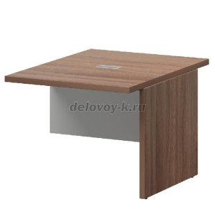 КZР-32 Модуль переговорного стола 900х1200х750 (Шимо темный/Белый) рис1