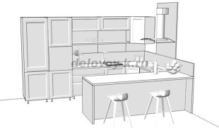 Кухонный гарнитур САЛЕНТО рис2