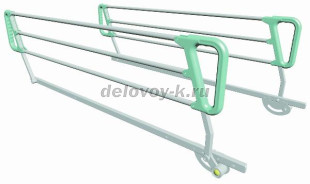 Ограждения боковые MBS-02 (КМ 2) для кровати общебольничной механической рис1