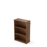 2Ш.017 Шкаф(стелаж) (790*370*1190)|шамони темный рис1