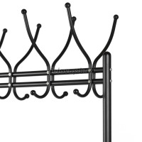 Вешалка напольная на колесах М 11 черный_f рис5