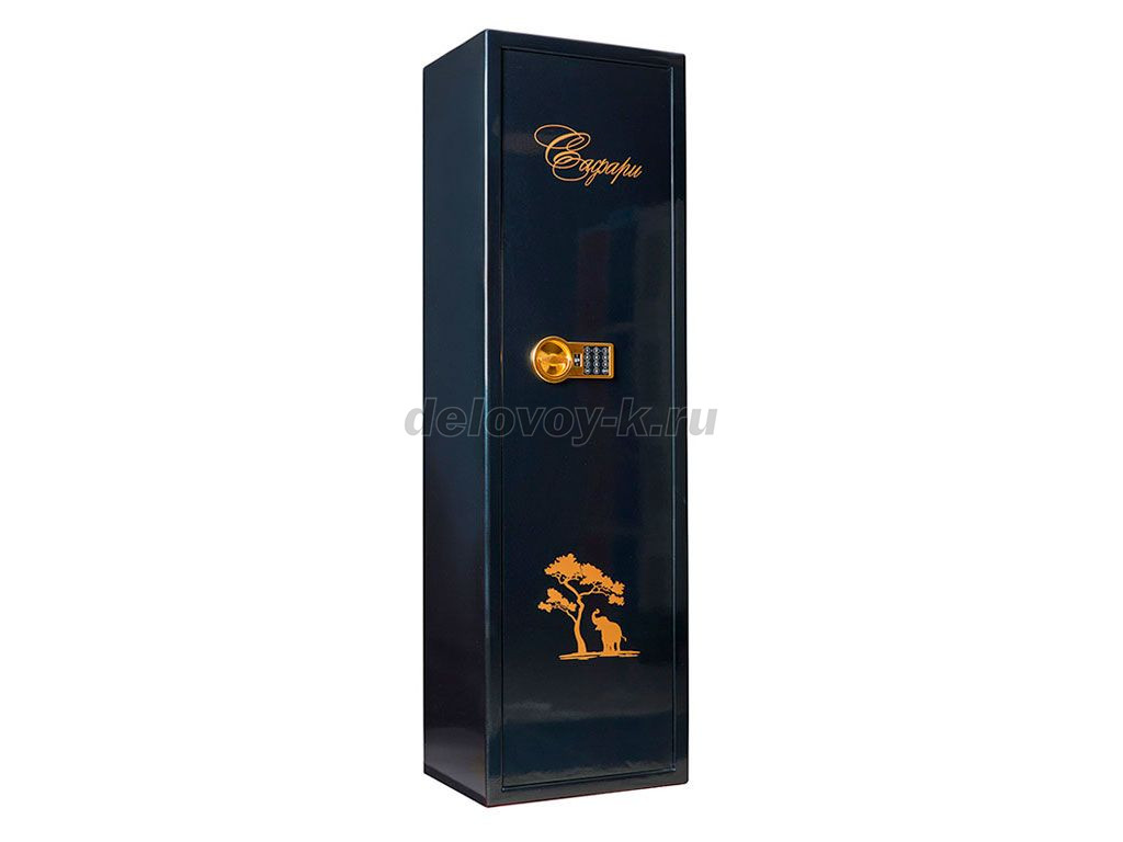 Сейф оружейный САФАРИ EL GOLD чёрный фото 1