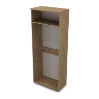 9Ш.013 Шкаф для одежды (800-450-2045) teakwood рис1