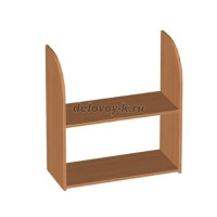 Полка навесная вишня оксфорд рис2