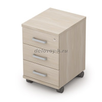 6ТЗ.004 Тумба подкатная с замком (394-454-595) Шамони светлый рис4