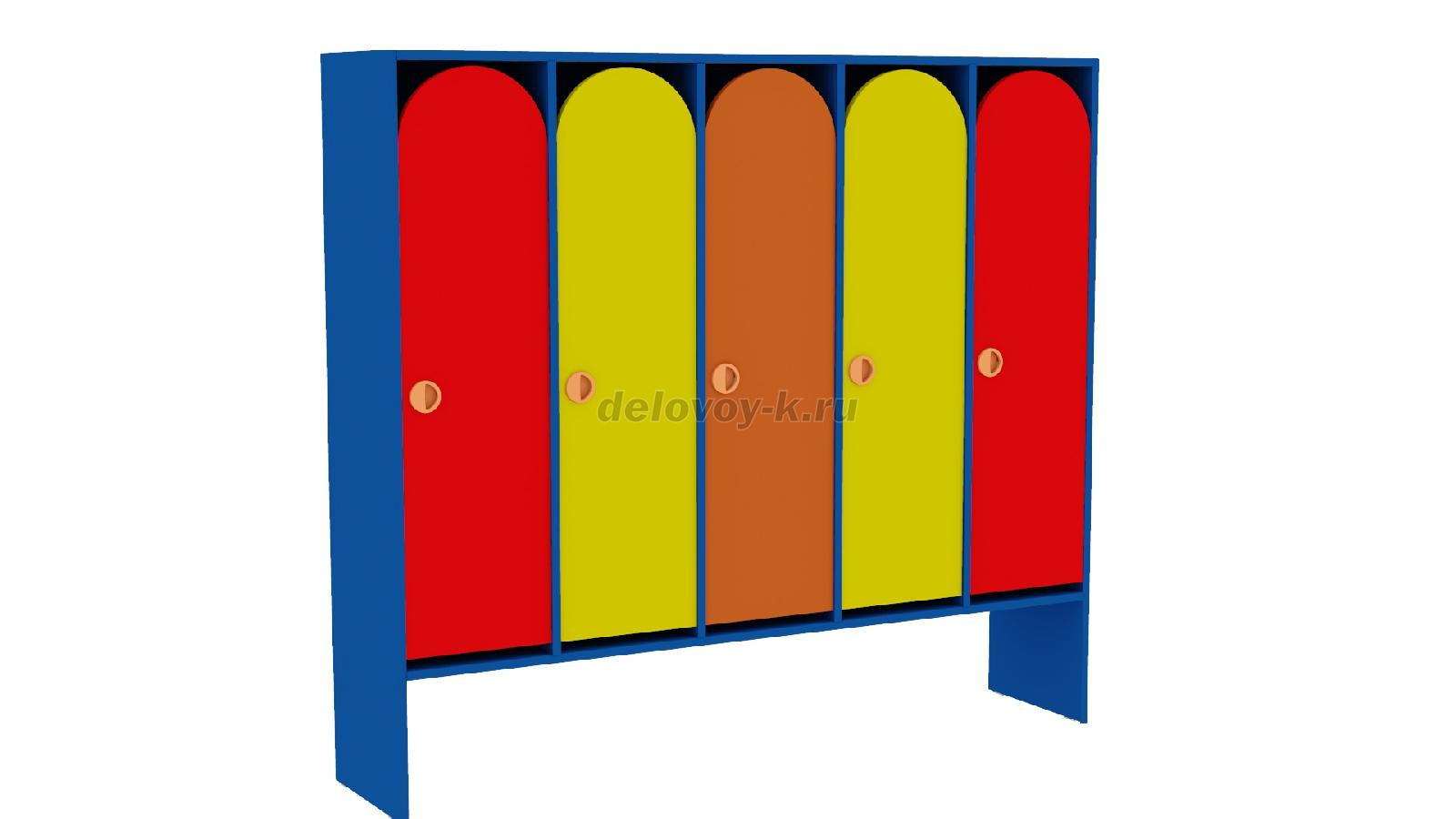 Шкаф для одежды пятисекционный ШДО-05 1490*320*1320 фото