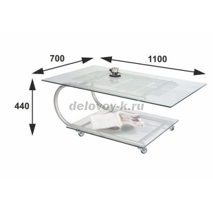 Стол журнальный Дуэт 10 рис3