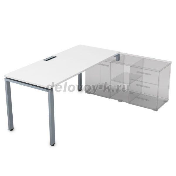 СТП-П.979 Стол рабочий прямолинейный три опоры, правый (1400*700*750) рис4