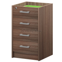 Корпус тумбы приставной АТ-05 Темный шимо рис1