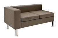 Секция диванная 2-местная с подлокотником правая Маэстро V-800 рис1