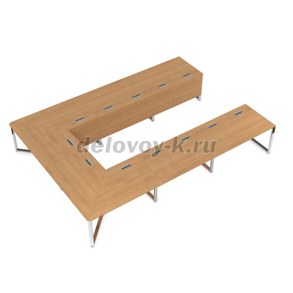 16СПН.192 Стол прямой бенч, начальный модуль (1200*900*750) рис2