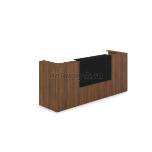 1КР-КЛ.201 Комплект Ресепшн с фартуком HPL 2654*749*1149 без подсветки рис1