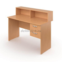 Стеллаж библиотечный демонстрационный СтлБ-Д Яр рис1