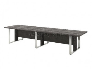 Z-104 Стол для переговоров на металлических опорах на 10 человек рис1