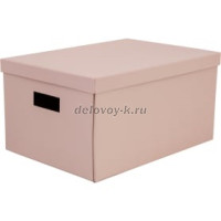 Коробка складная 40х28х20 см роз рис1