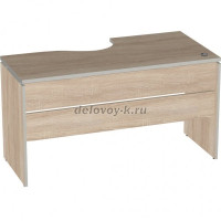 V-1.4R Стол 1400х700-550х750 Дуб Сонома рис1