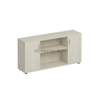 К.528 Шкаф комбинированный низкий 1540-750-380_Дуб шамони темный рис1