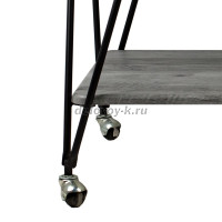 Стол сервировочный Эстер черный орех гикори grey_f_1000 рис3