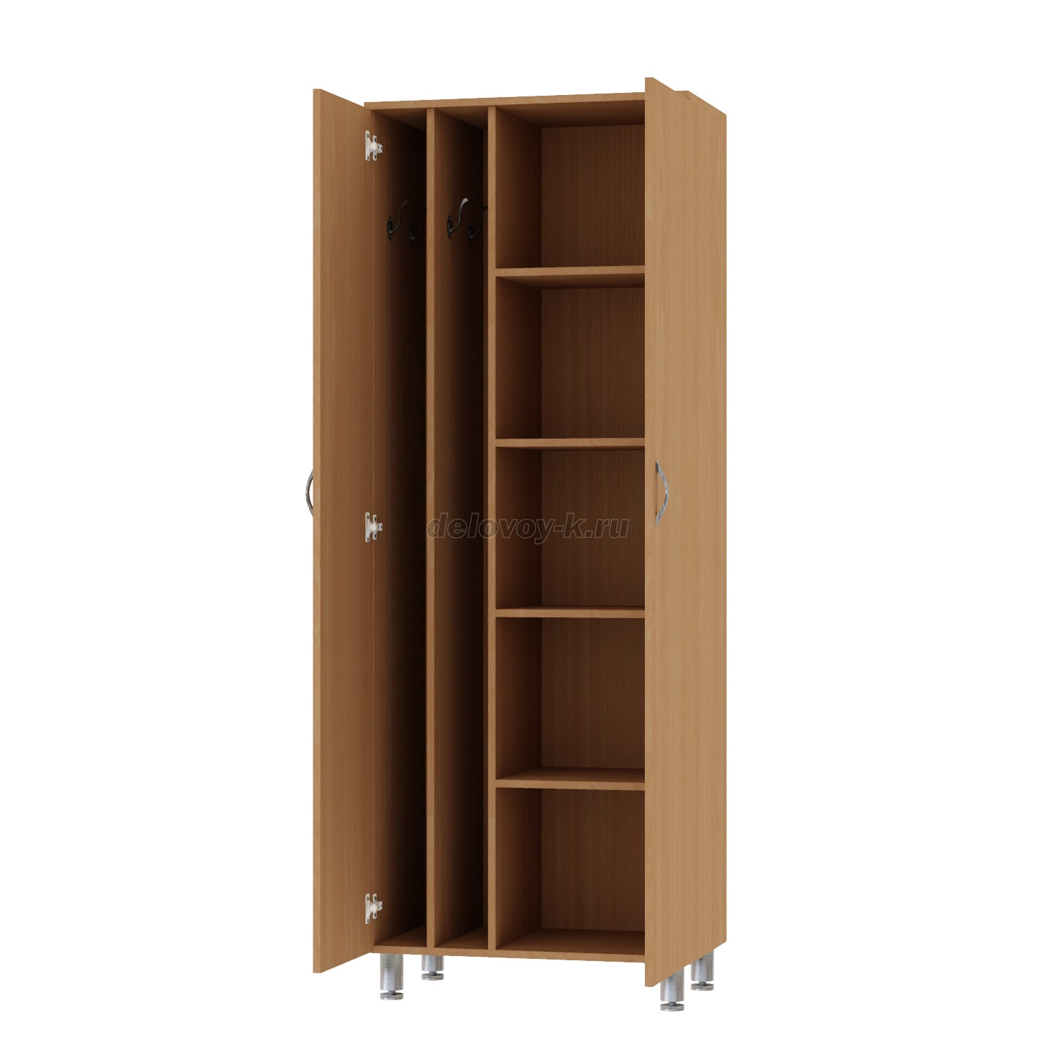 Шкаф для персонала и инвентаря ШИ-01 700*450*1900 фото