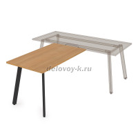 10БП.107 Брифинг-приставка (1000-700-750) Graphit_Iron wood рис2