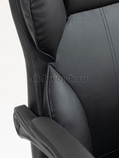 Кресло руководителя с подножкой F2007 экокожа рис2