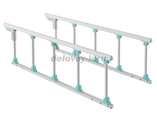 Ограждения боковые MBA-03 (КМ 1) для кровати общебольничной механической рис4