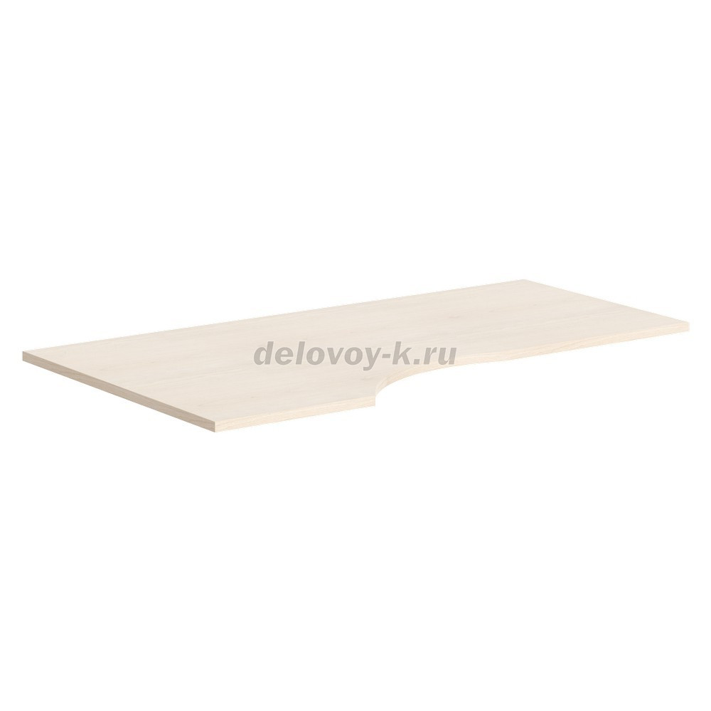 Столешница для перегородок эргономичная левая RBSE-1600 L 1600*900*16 фото