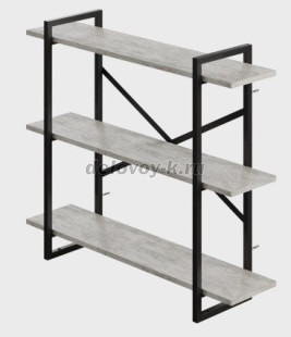 GUTTA Полка навесная 78х92х25 см 3 яруса рис1