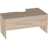 V-1.6R Стол 1600х900-700х750 Дуб Сонома рис1