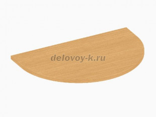 Приставка полукруглая 700х460х22 ПР-19 рис1