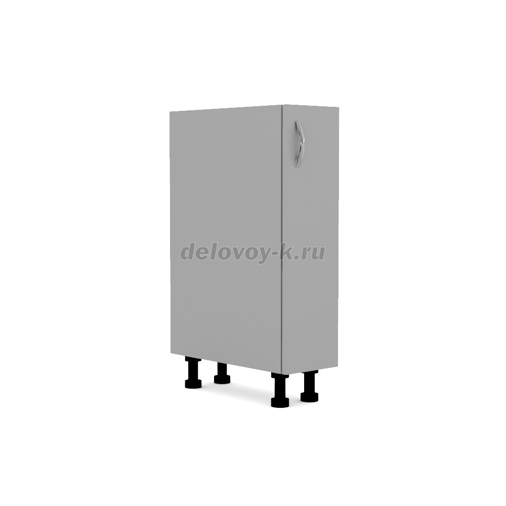 Тумба кухонная доборная с одной распашной дверью с полкой 200*500*720 фото 1